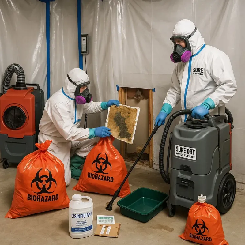 Contaminated Water Handling Protocols process in Caryville, TN