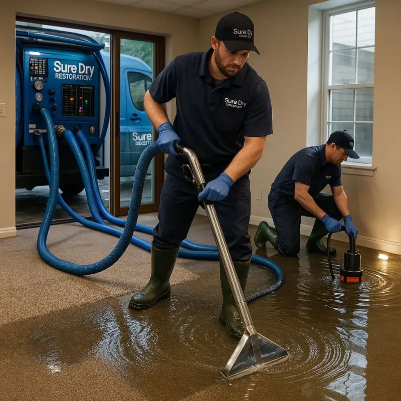 Water Extraction and Removal process in Caryville, TN